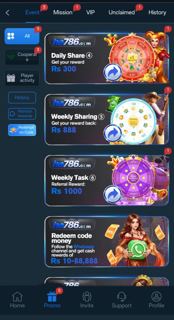 HE786 Game Download APK (Win Real Money Pakistan) 2026 7 7